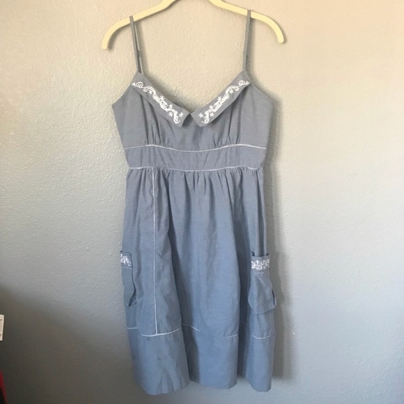 Oxford Circus Denim Dress - Picture 1 of 7